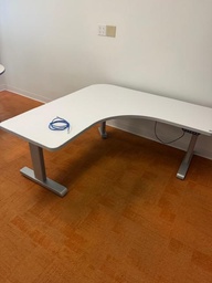 [#E10-25] 5x5' STEELCASE CORNER SIT STAND