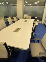 [#C6-87] 12'x4' CONFERENCE TABLE