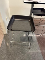 [#B1-103] BLACK STEELCASE STOOLS