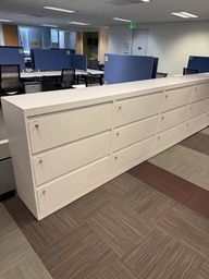 [#D8-124] 3 DRAWER FILE W/108 SHARED TOP