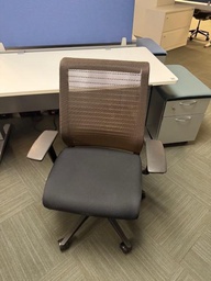 [#B13-146] BLACK/BROWN THINK CHAIR