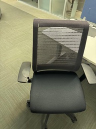 [#B13-147] BLACK THINK CHAIR DAMAGED***