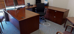 [#E7-4] Desk - U-Shaped