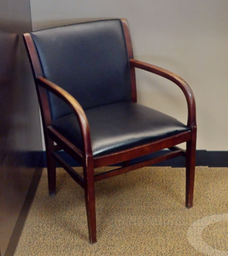 [#B9-4] Black guest chair