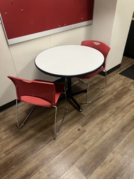 [#B4-6] Red stacking chair