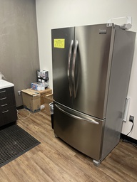 [#G10-8] Large stainless fridge