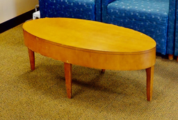 [#C3-8] Oval coffee table