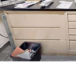 [#D8-12] 3D lateral file cabinet, metal