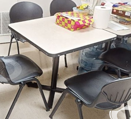 [#C11-10] Square side table (photo representation)