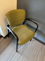 [#B8-10] GREEN SIDE CHAIR