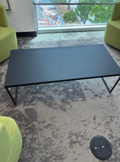 [#C3-58] 4' METAL COFFEE TABLE