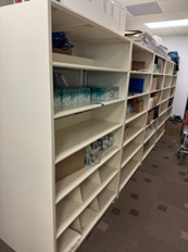 [#D4-73] 4' METAL SHELF 5 BACK TO BACK 10 PACK (CAN NOT BE SPLIT)