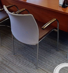 [#B8-3] Guest chair, metal