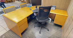 [#E6-1] L-shaped desk