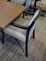 [#B9-4] Guest chair, black