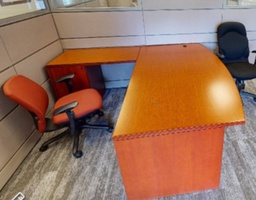 [#E6-11] desk - l-shaped