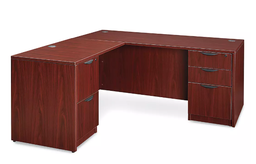 [#E6-9] desk - l-shaped