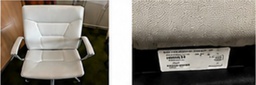 [#B5-8] Leather conf Chair