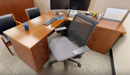 [#E6-1] L-shaped desk