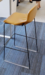 [#B1-8] Gold barstool