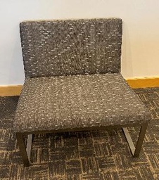 [#B8-13] Low grey side chair