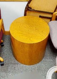 [#C3-5] Round solid coffee table
