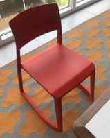 [#B4-9] Red tilting chair