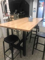 [#C4-29] High-top table
(84"L x 42"W)