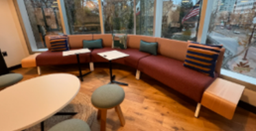 [#B7-52] Red sectional