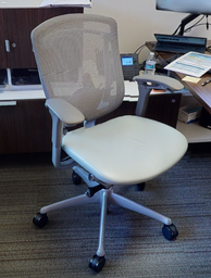[#B13-4] Grey task chair