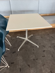 [#C2-8] Short Square White Tables 