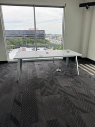 [#C4-12] Tall White Desk 