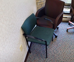 [#B8-14] guest chair - green