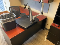 [#E6-137] 78x66x30 L SHAPED DESK