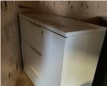 [#D8-3] 3 Dr Lat File-White