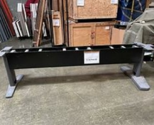[#L1-26] Conf Table Base-Black Base Grey Legs