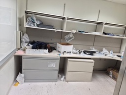 [#D6] 2 drawer file - Grey