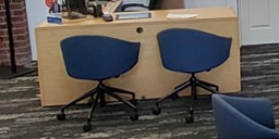 [#B8-2] Guest Chairs on Wheels