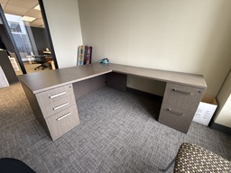 [#E6-71] 90X72X30 L-SHAPED DESK