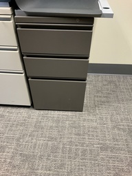 [#D16-141] 19 1/2 X 14 1/2 X 26 GREY PED