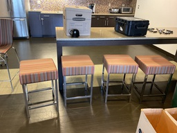 [#B1-158] SQUARE STOOLS