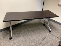 [#E10-164] 66X24 HEIGHT-ADJUSTABLE TABLE