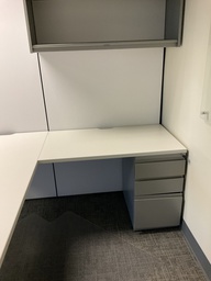 [#E3-208] 42X24X30 DESK WITH PEDESTAL