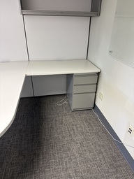 [#E3-219] 42X24X30 DESK WITH PEDESTAL