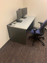 [#E2-42] Straight desk - Steelcase
