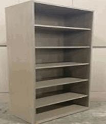 [#D4-10] Expansion Casegoods Private Office Bookcase, 36Wx20Dx84H
