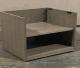 [#D1-11] Expansion Casegoods Private Office Low Shelving, Topless 24Wx20Dx22H