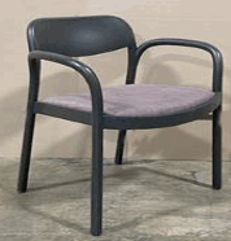 [#B8-24] Laru Arm Chair, Upholstered Seat
