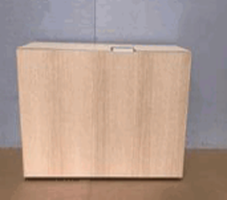 [#A0-55] District + Navigate Mockup, Rectangle Worksurface, Radius Corners, Freestanding Table Base, C-Leg, Std Elec (27"-43"),30.5"dx70"/85"w Very White Laminate/ Soft Gris (M