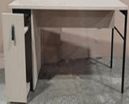 [#E3-77] Teknion, Byward Desk with Pedestal, 72Wx24Dx29H